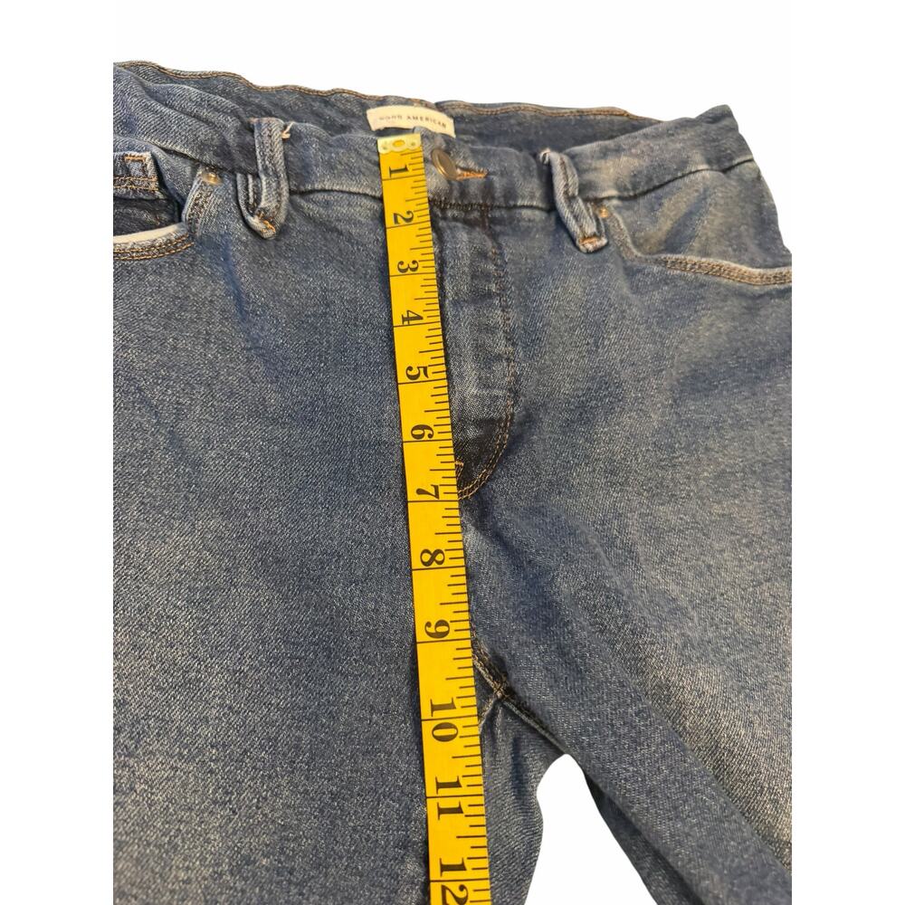 Good American Distressed Cropped Jeans - Picture 8 of 13
